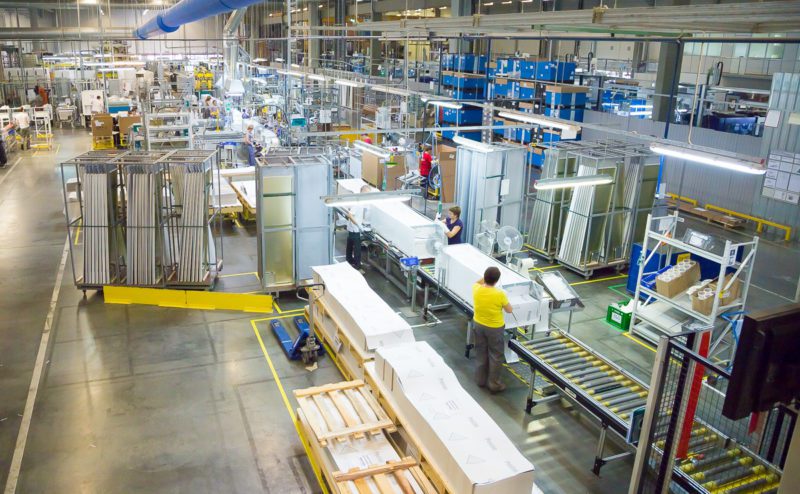 assemblers needed for output factory