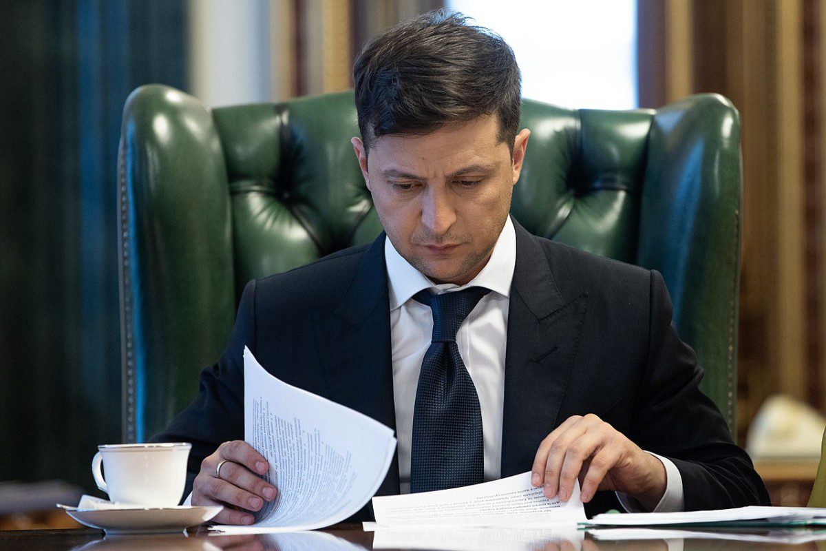 UKRAINIAN PRESIDENT ZELENSKY WAITING FOR RESULTS IN COMBATING TOP