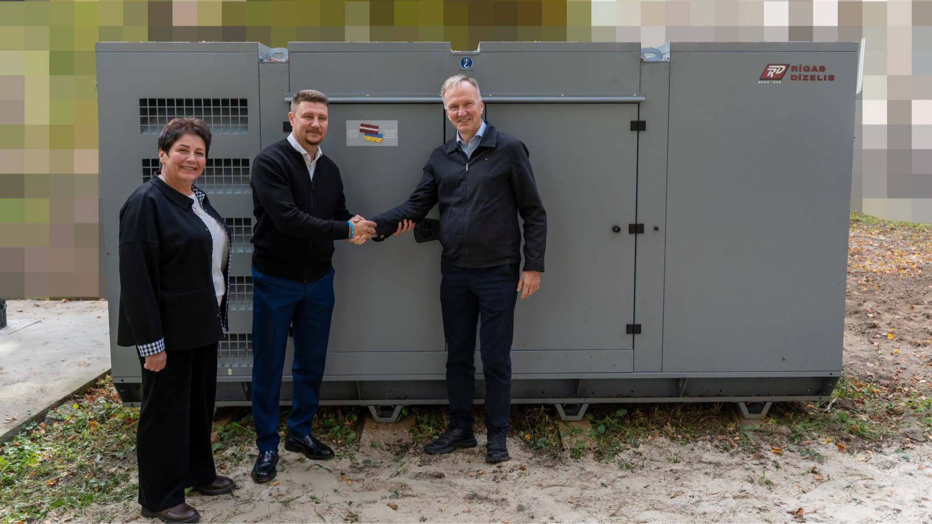 Latvia donates 60 generators to Chernihiv Oblast; first 30 arrive as Ukraine has received over 900 metric tons of power equipment from Latvian donors